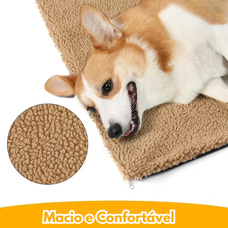 Almofada Autoaquecedora para Pets - Conforto e Calor