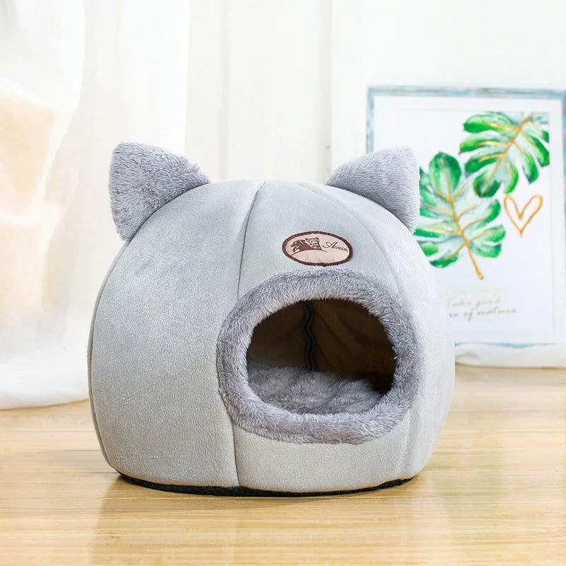 Deep Sleep Comfort Cat Bed, Little Mat Basket, Small Dog House, Tenda de Animais, Ninho Aconchegante, Indoor Indoor Products, Deep Sleep, Novo