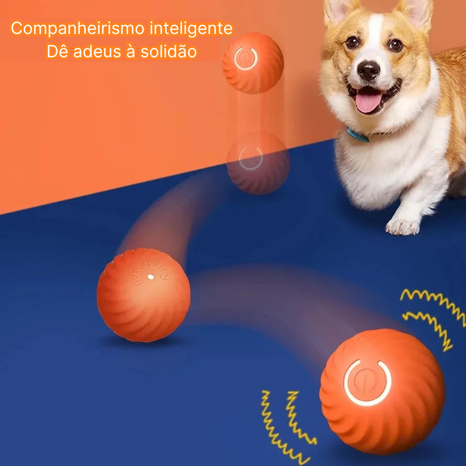 Bola Inteligente Recarregável para Cães - Colleira