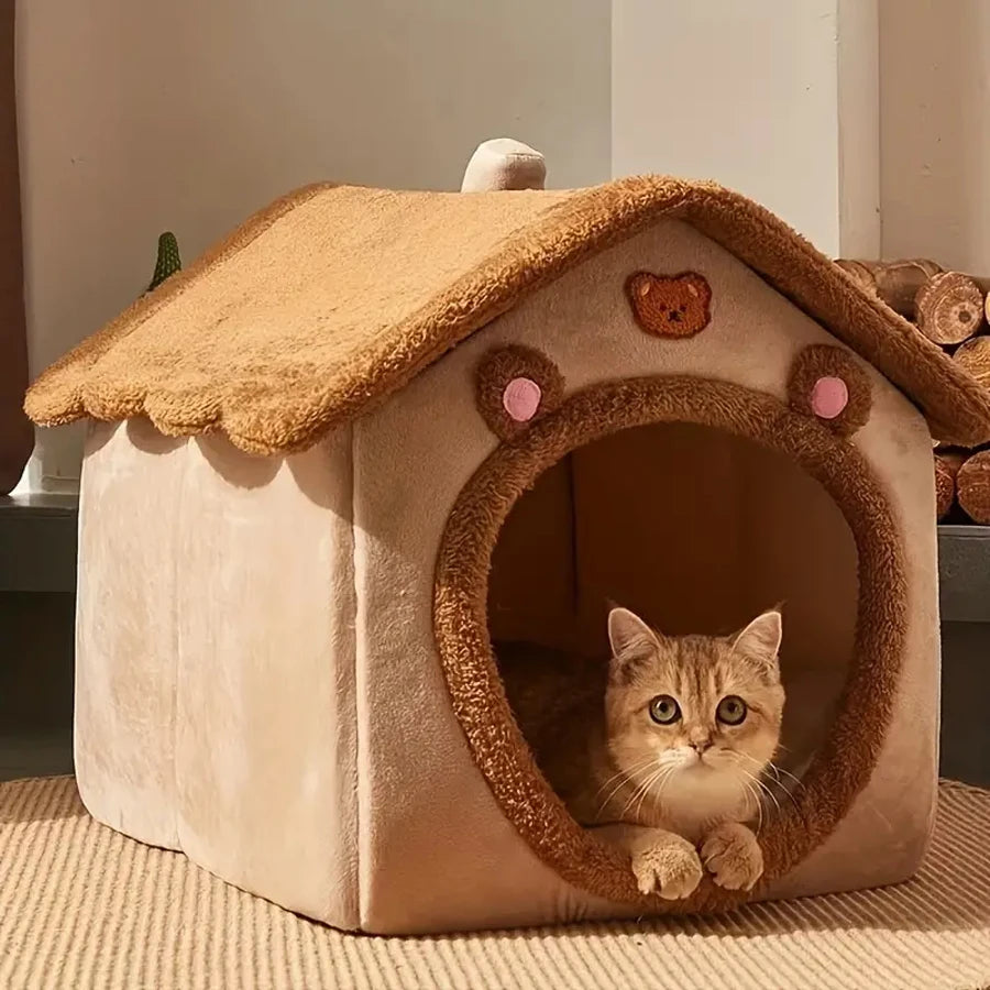 Casa Dobrável de Luxo para Pets Pequenos - Colleira