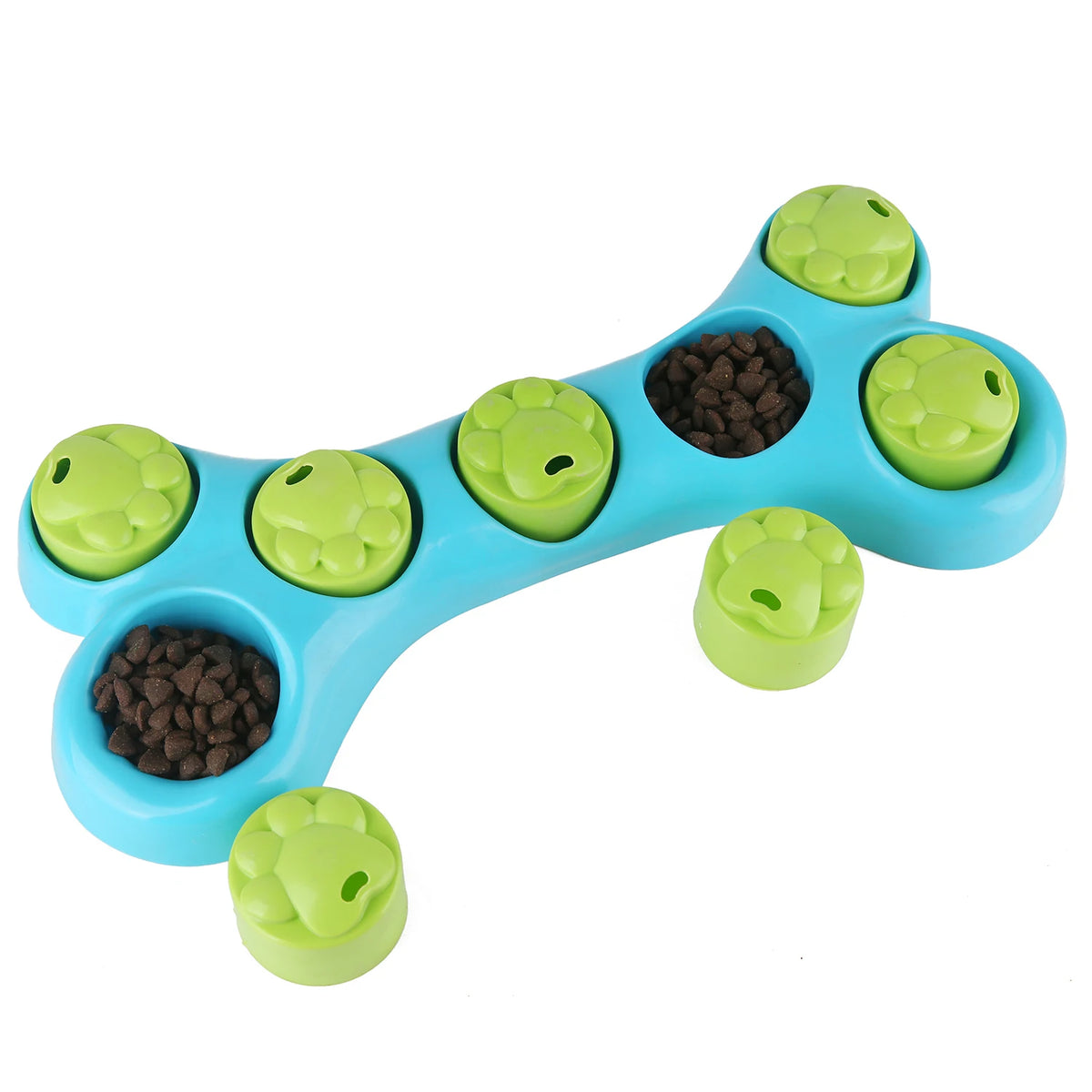 Brinquedo interativo para cães, jogo para cães, distribuidor de deleite estimulante, brinquedos de enriquecimento para cães, presente para cachorro médio, 1pc