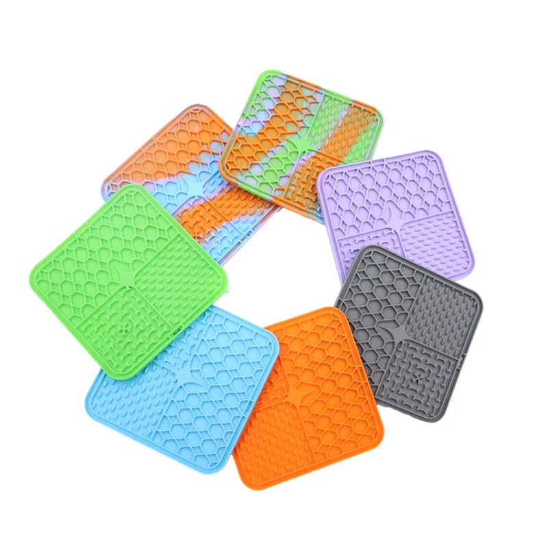 Tapete de Silicone Lick Mat para Pets - Colleira