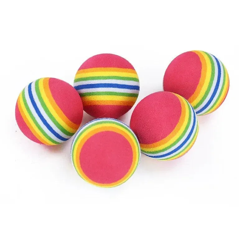 Bolas de brinquedo interativas para gatos internos, melhor gatinho, presente favorito, bola de espuma macia, perseguição silenciosa, brincando de gatos, coisas para animais de estimação