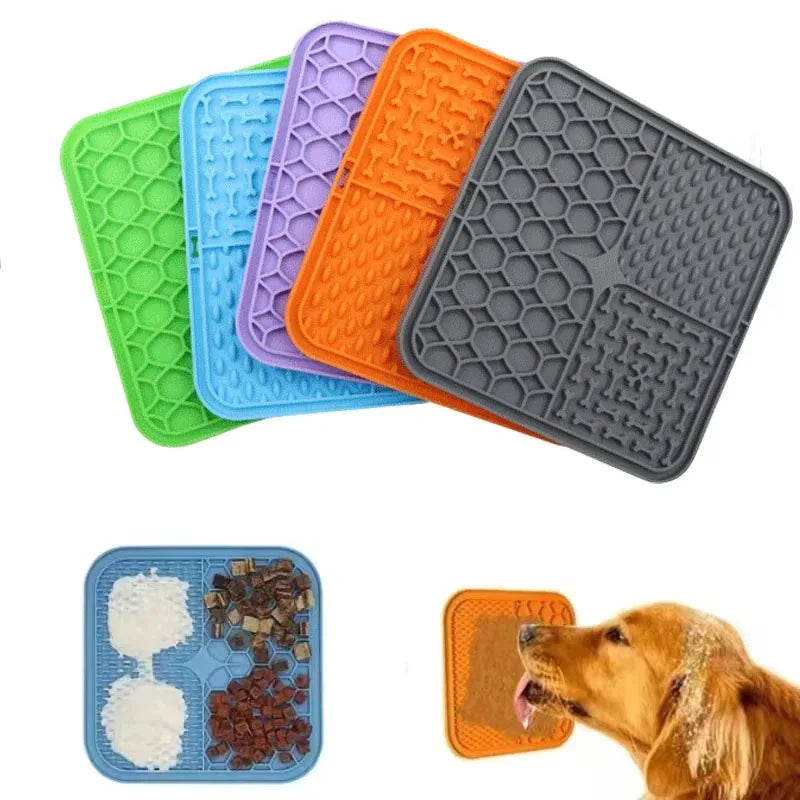 Tapete de Silicone Lick Mat para Pets - Colleira