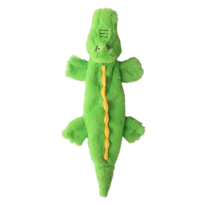 Engraçado Simulado Animal Nenhum Recheio Brinquedo Do Cão com Squeaky Squeaky Plush, Recheio Durável, Crinkle Pet, Squeak Toy