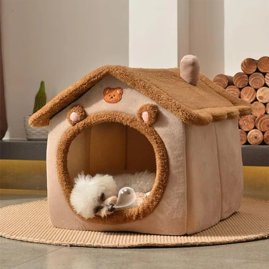 Casa Dobrável de Luxo para Pets Pequenos - Colleira